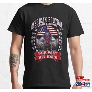 American Football Sport Legends T Shirt Classic Tshirt
